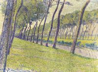 Rysselberghe Theo Van Canal En Flandre 1894 canvas print