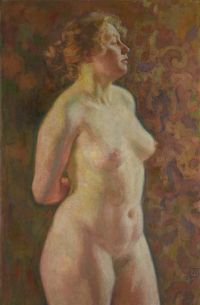 Rysselberghe Theo Van Torse De Blonde 1919 canvas print