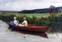 Sadler Walter Dendy Summer On The River 1878 canvas print