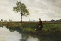 Sadler Walter Dendy The Angler 1885