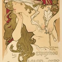 Salon Des Cent Alphonse Mucha Art Nouveau