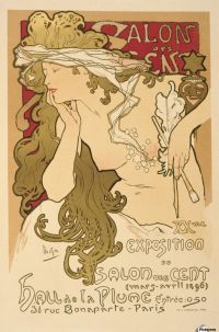 Salon Des Cent Alphonse Mucha Jugendstil