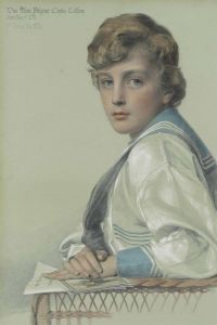 ساندز أنتوني ديون وليام بالجريف كلايتون كالثروب ، البالغ من العمر ثمانية أعوام ، 1886