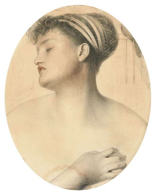 Sands Anthony Portrait Of Mary Emma Jones Study For Lucretia Borgia Ca. 1867 canvas print
