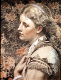 Sands Anthony Portrait Of Mary Sandys 1871
