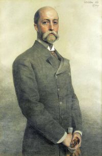 Sands Anthony Portrait Of William Gillilan 1886 canvas print