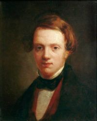 ساندز أنتوني بورتريه ذاتي عندما كان عمره 19 عامًا 1848