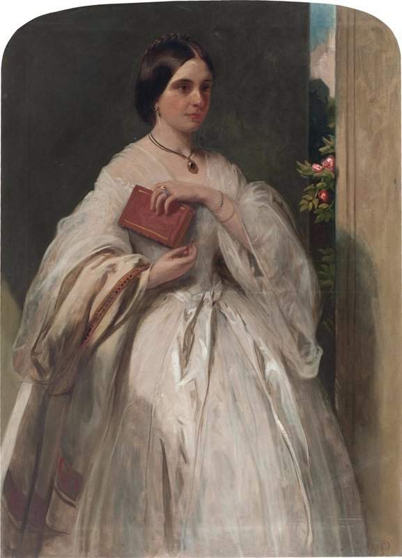 Sant James Portrait Of 17th Countess Of Rothes canvas print