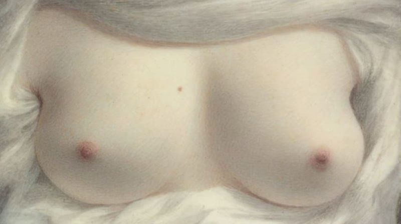 Tableaux sur toile, reproduction de Sarah Goodridge American 1788-1853 Beauty Revealed Self-portrait 1828