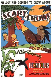Scary Crows 1937 Movie Poster canvas print