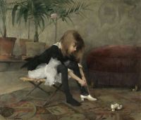 Schjerfbeck Helene Dancing Shoes