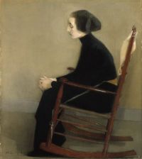 Schjerfbeck Helene The Seamstress canvas print