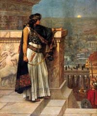 Schmalz Herbert Gustave Queen Zenobia S Last Look Upon Palmyra