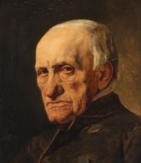Schwartz Frans Study Of The Head Of An Old Man