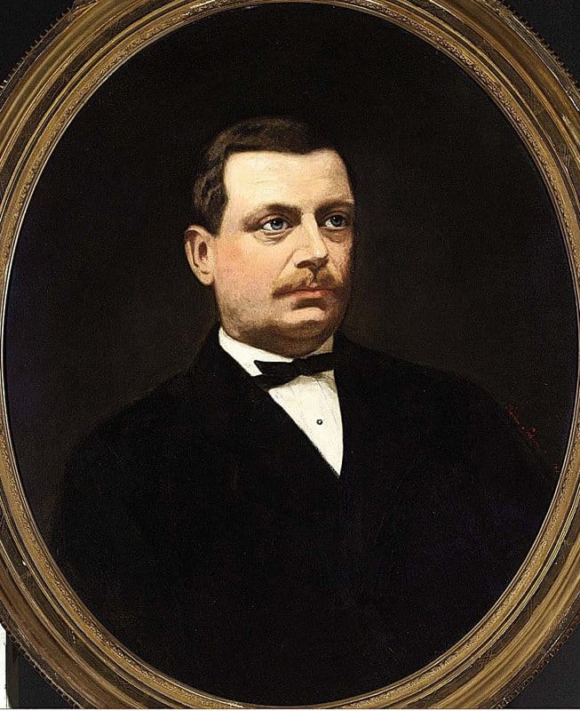 Schwartze Therese A Portrait Of Baron Taats Van Amerongen 1896 canvas print