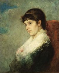 Schwartze Therese A Portrait Of Lizzy Ansingh