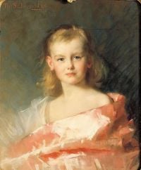 Schwartze Therese Portrait Of Princess Wilhelmina 1888