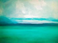 Sea Painting Abstract 11 Art Print on Canvas