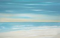 Sea Painting Abstract 14 Art Print on Canvas