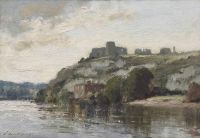 Seago Edward Chateau Gaillard On The Seine canvas print