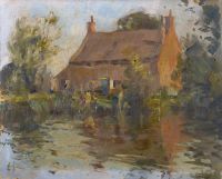 Seago Edward Mill House canvas print