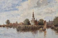 Seago Edward The Watch Tower At Hoorn Holland canvas print