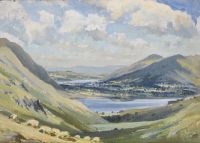 Seago Edward Welsh Valley canvas print