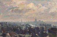 Seago Edward Westminster From Mayfair canvas print