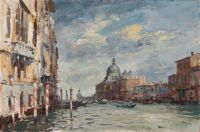 Seago Edward Windy Day Venice canvas print
