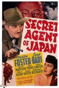 Poster del film agente segreto del Giappone 1942
