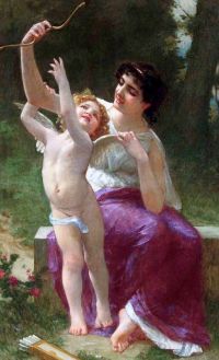 Seignac Guillaume Venus And Cupid canvas print