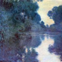 Seine Bend In Giverny door Monet
