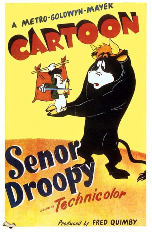 Senor1droopy11949 Movie Poster canvas print