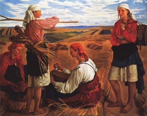 Serebriakova Zinaida Yevgenyevna Harvest canvas print