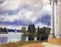 Serebriakova Zinaida Yevgenyevna Lake In Tsarskoe Selo canvas print