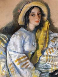 Serebriakova Zinaida Yevgenyevna Portrait Of Marietta Frangopulo