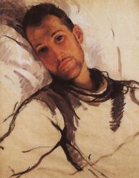 Serebriakova Zinaida Yevgenyevna Portrait Of R. Ernst canvas print