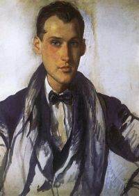 Serebriakova Zinaida Yevgenyevna Portrait Of Sergei Rostislavovich Ernst