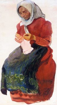 Serebriakova Zinaida Yevgenyevna Study Of A Peasant Woman