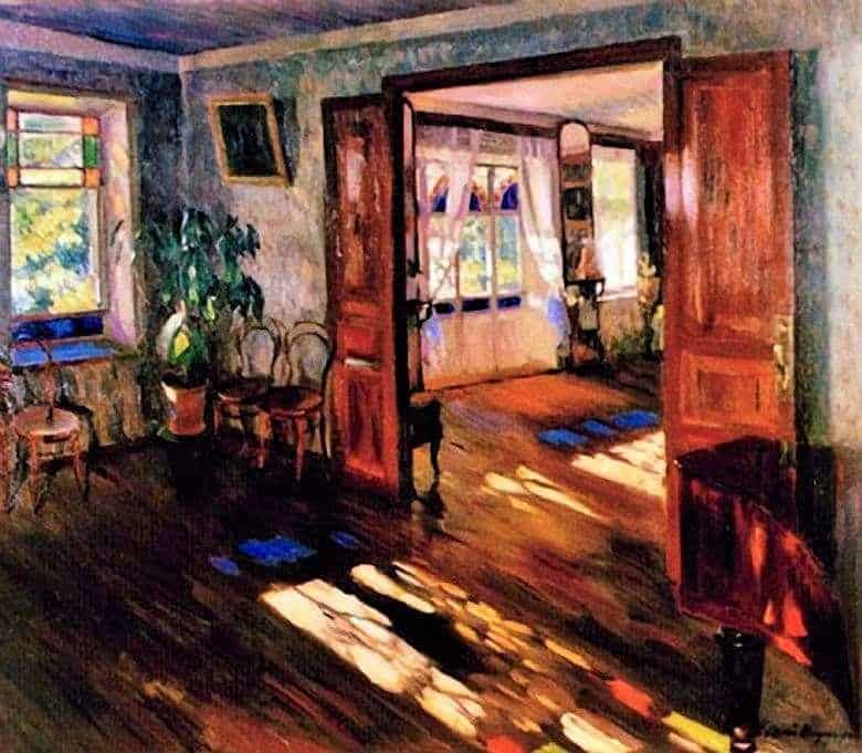 Sergei Vinogradov In The House canvas print