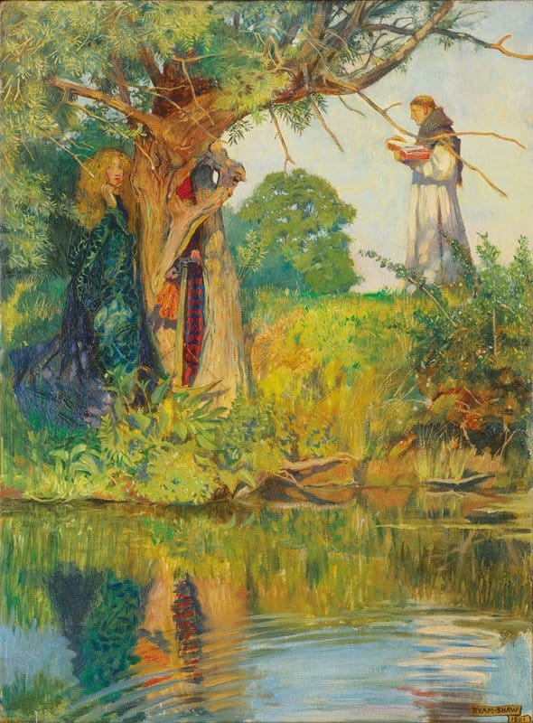 Shaw John Byam Liston As It Happeneth To The Fool 1901 canvas print