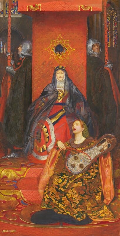Shaw John Byam Liston The Queen Of Spades 1898 canvas print