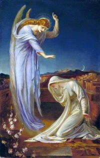 Shields Frederic James The Annunciation 1894 canvas print