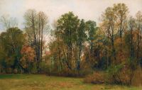 Shishkin Ivan Ivanovich Autumn canvas print
