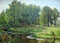 Shishkin Ivan Ivanovich In The Park canvas print