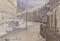 Sickert Walter Richard The Vineyards Bath 1940 41 canvas print
