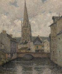 Sidaner Henri Le L Eglise Harfleur 1915 canvas print