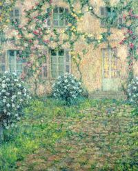 Sidaner Henri Le La Maison Aux Roses 1920