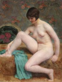 Sieffert Paul Nude Bather 1928 canvas print