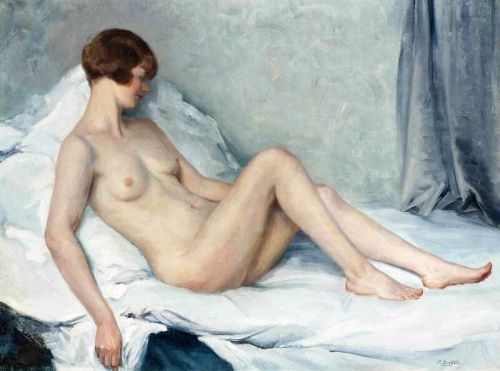 Sieffert Paul Reclining Nude canvas print